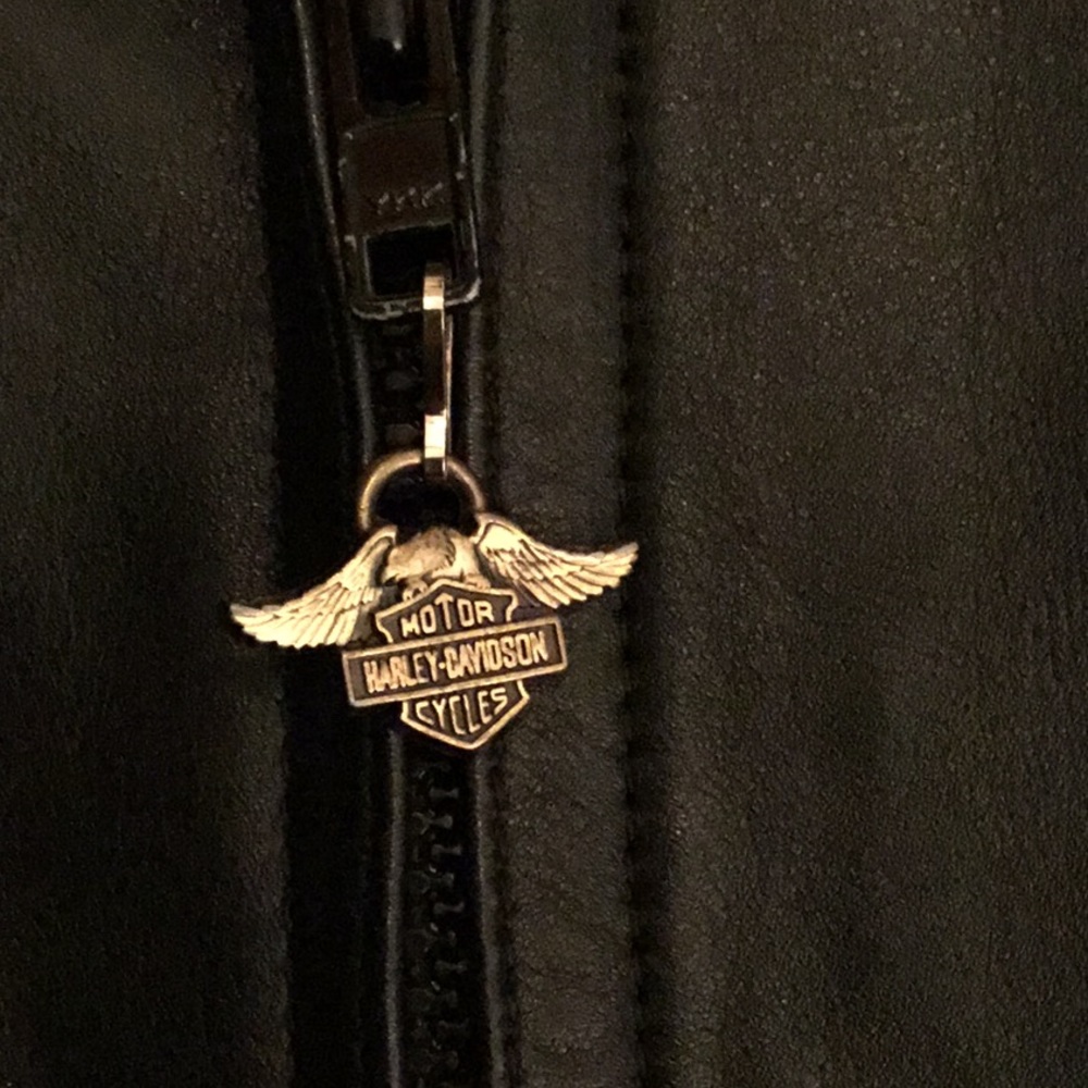 Harley Davidson exclusive leather jacket size 42